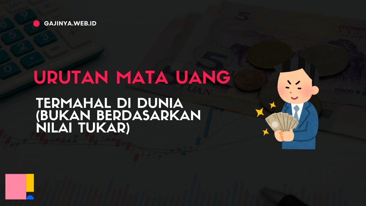 Urutan Mata Uang Termahal di Dunia (Bukan Berdasarkan Nilai Tukar)