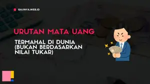 Urutan Mata Uang Termahal di Dunia (Bukan Berdasarkan Nilai Tukar)